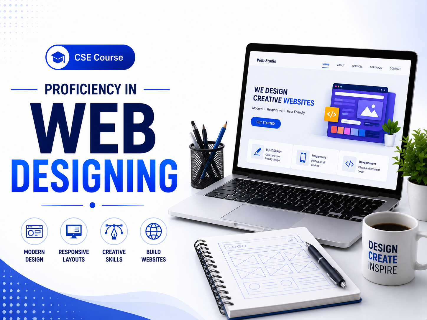 Proficiency in Web Designing